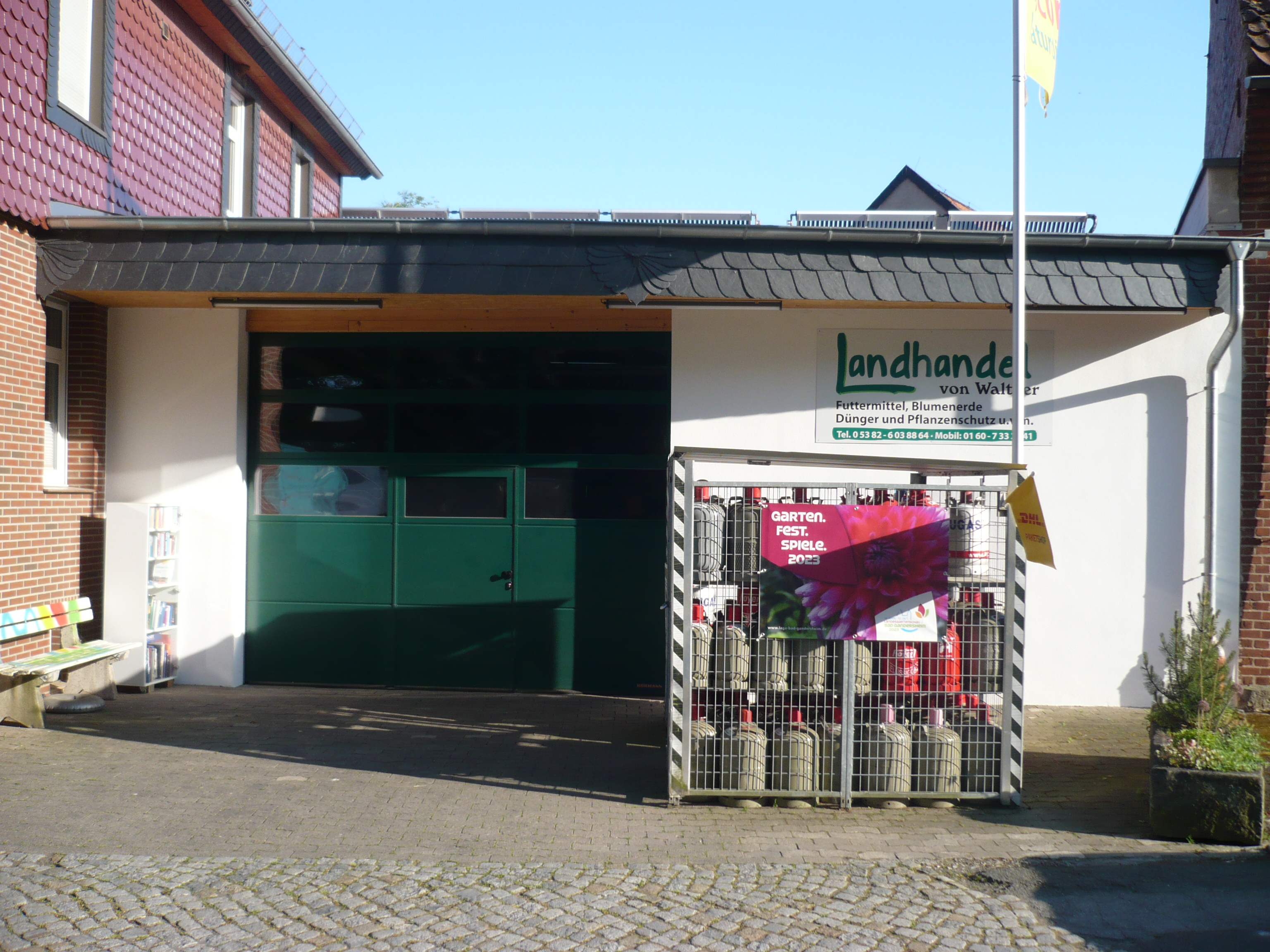 Hofladen Eingang